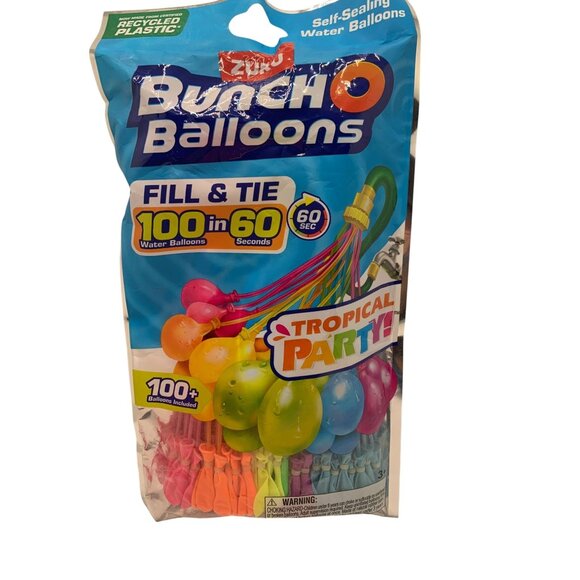 Zuru Bunch O Balloons Tropical Party Water Balloons - Picture 1 of 2